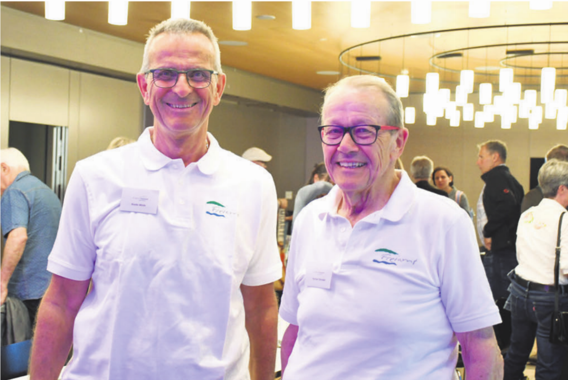 Verstärkung für die Vereinsführung: Der neue Vizepräsident Guido Wirth (links) und Präsident Herbert Strebel. Bild: Daniel Marti - Das Bild wird blockiert. – Möglicherweise durch einen aktiven Adblocker.