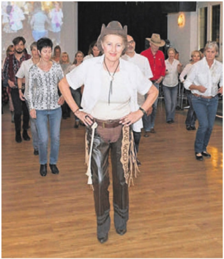 Linedance ist beliebt und gesund. Bild: zg