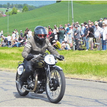 Heisse Motoren, lachende Gesichter - Aus dem selben Jahr wie der Ford A stammt dieser Rudge Ulster.