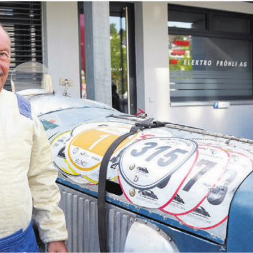 Heisse Motoren, lachende Gesichter - Christian Müller aus Oberwil-Lieli hat schon viel mit seinem Cadillac Series 314 V8 Racer aus dem Jahr 1926 erlebt.