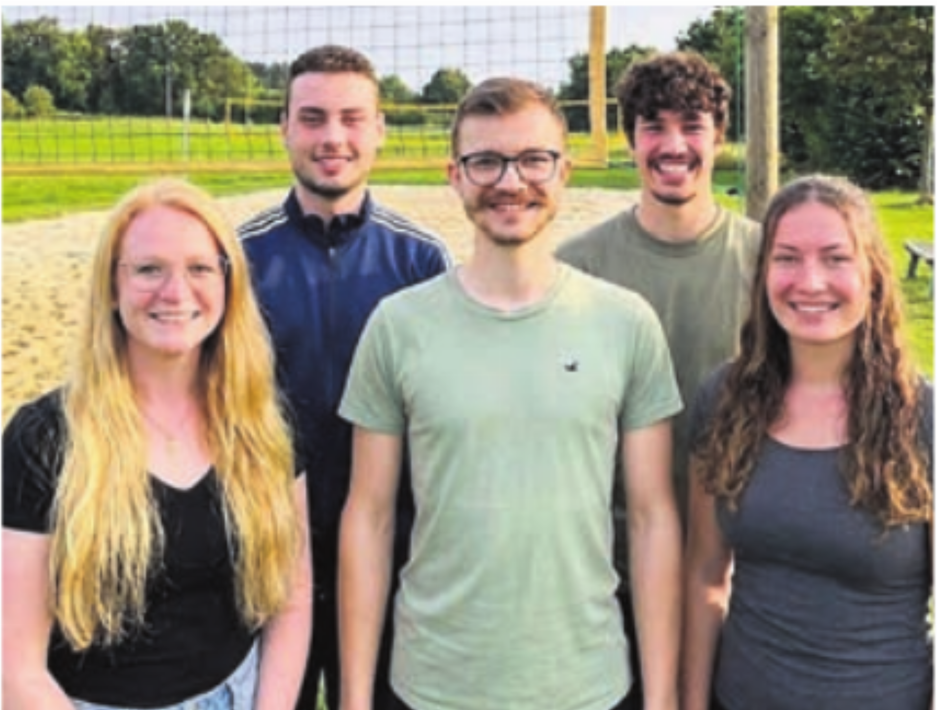 Das OK: (v. l.) Adriana Kaufmann, Manoel Brunner, Andy Bleuler, Roman Schwarz und Corinna Schwarz. Bild: zg - Das Bild wird blockiert. – Möglicherweise durch einen aktiven Adblocker.