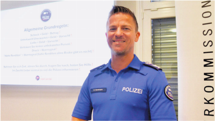 Präventiv Schaden verhindern, das ist Georg Gartmann von der Repol Bremgarten ein persönliches Anliegen. Bild: Thomas Stöckli