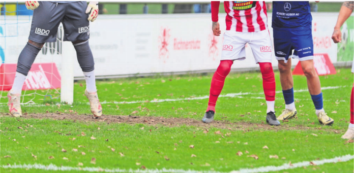 Ein Kunstrasen würde dem FC Wohlen mehr Möglichkeiten geben. Bild: Archiv