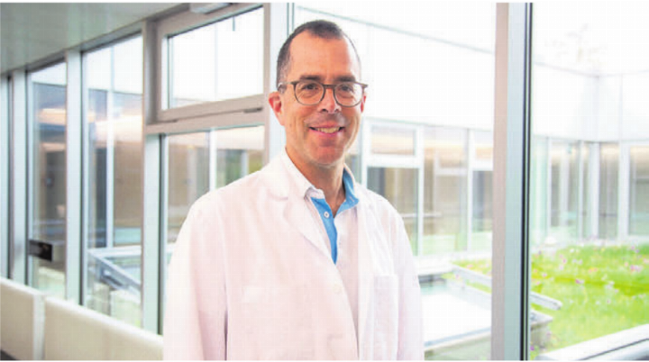 Chris Heimgartner, Chefarzt Medizin und neu Mitglied der Spitalleitung. Bild: zg