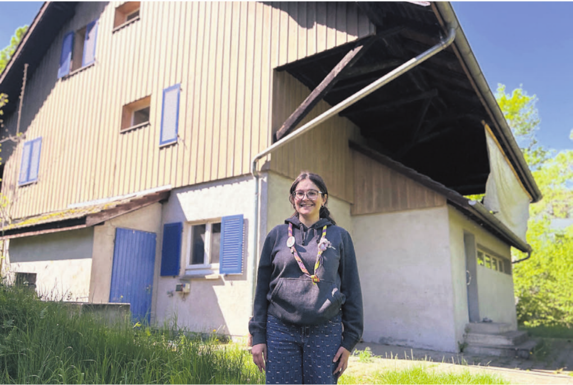 Das Pfadiheim in Rudolfstetten ist das Zuhause der Pfadi Alpha Centauri. «Mit dem Umschwung dazu ist es eigentlich ein Schmuckstück», sagt Daniela Hackl. Leider mache der Zustand die Nutzung jedoch nicht mehr möglich. Bilder: Sabrina Salm / zg - Das Bild wird blockiert. – Möglicherweise durch einen aktiven Adblocker.