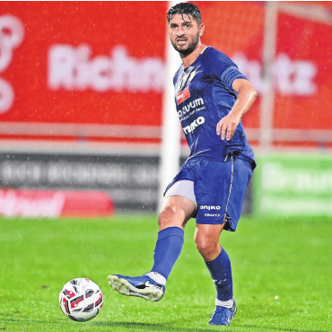 Der Captain hat das Wort - Steht vor seinem Comeback: Alban Pnishi. Bild: awa/Archiv
