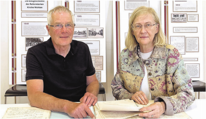 Martin und Christine Bruggisser engagieren sich seit 2024 für das Jubiläumsprojekt. Bilder: Walter Minder