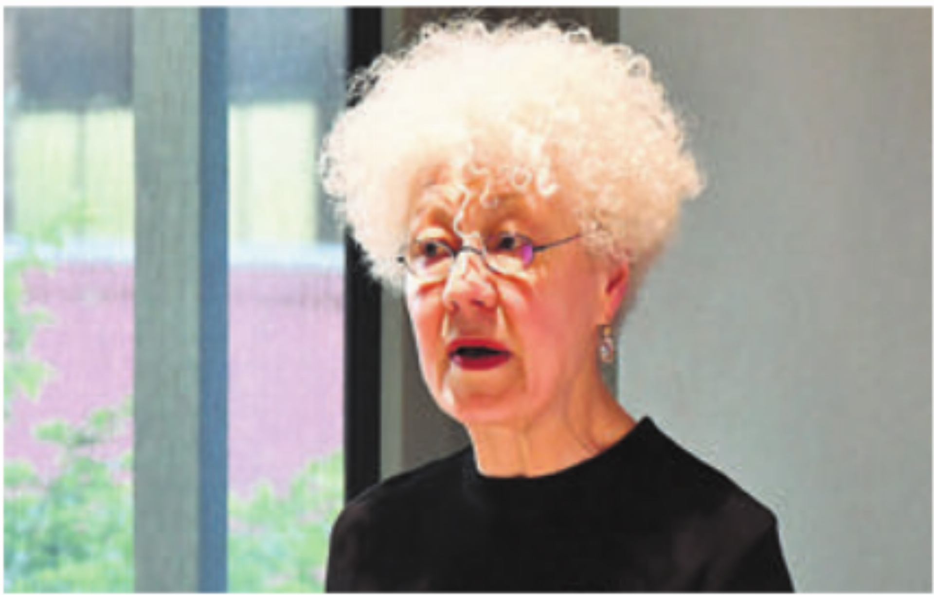 Barbara Kopp veröffentlichte eine Biografie über die Pionierin. Bild: mo - Das Bild wird blockiert. – Möglicherweise durch einen aktiven Adblocker.