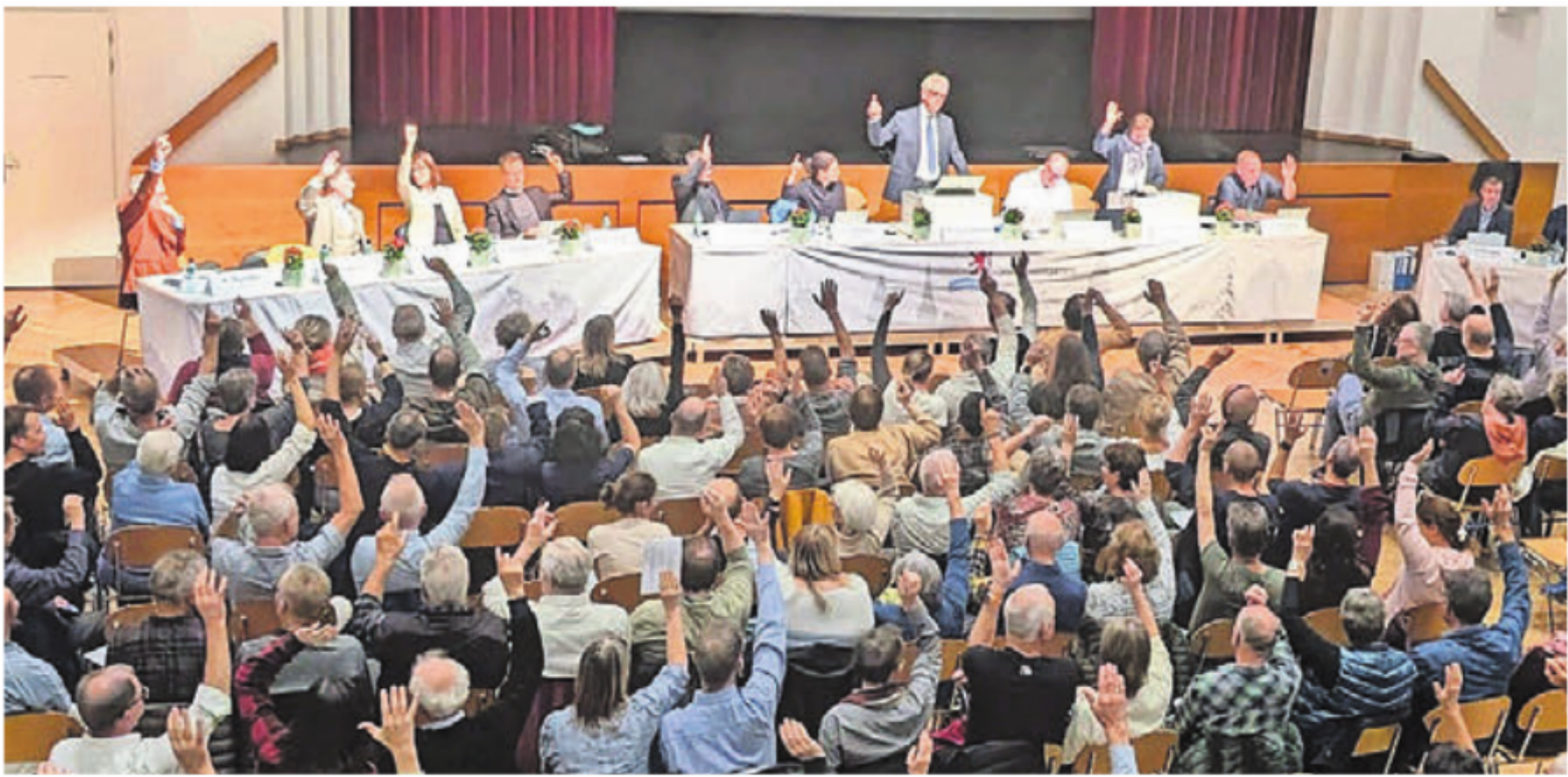 Die Entscheide der ausserordentlichen BNO-«Gmeind» vom Oktober 2024 geben nach wie vor zu reden. Bild: huy - Das Bild wird blockiert. – Möglicherweise durch einen aktiven Adblocker.