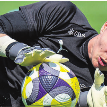 Keller an WM, Vogt am Cupfinal - Goalie Marvin Keller aus Berikon ist an der WM dabei. Bild: Freshfocus