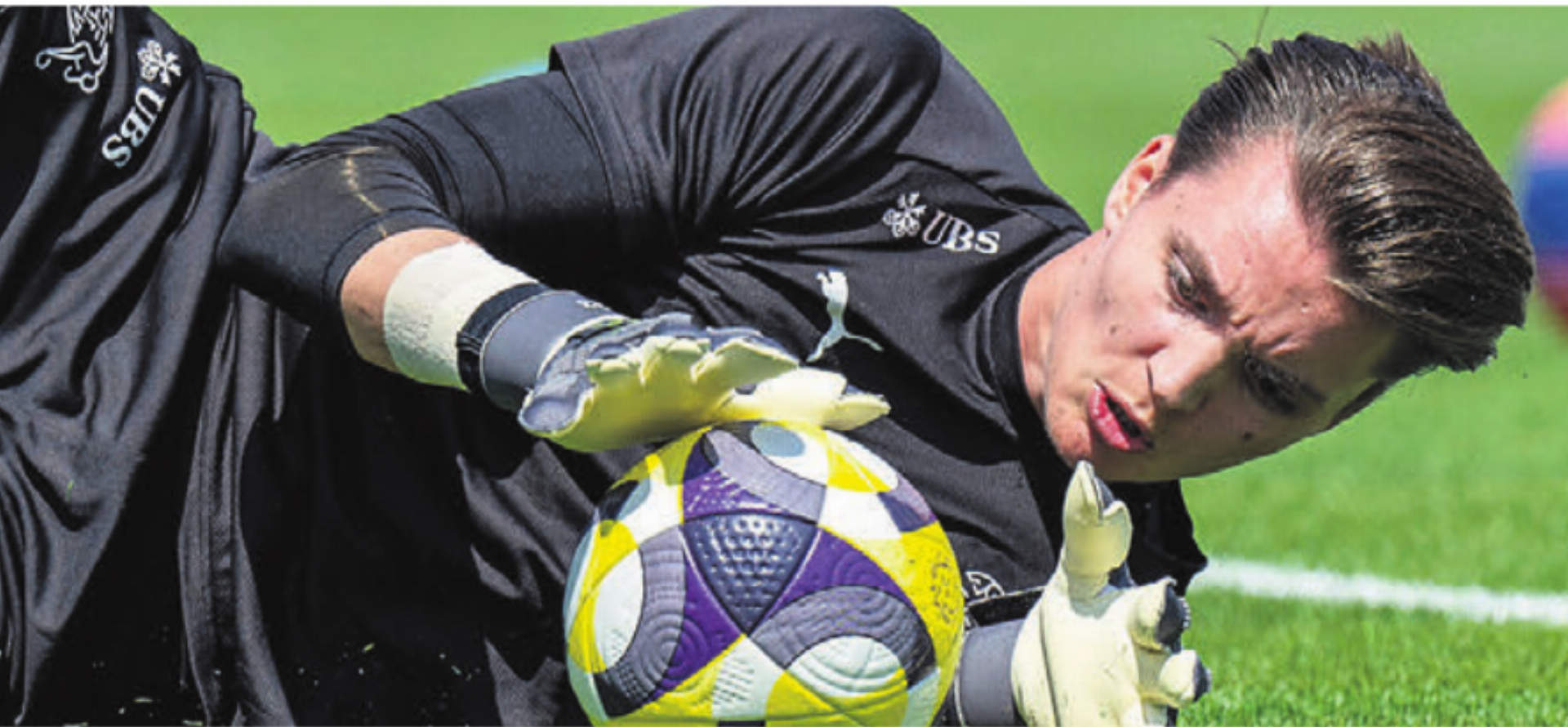 Goalie Marvin Keller aus Berikon ist an der WM dabei. Bild: Freshfocus - Das Bild wird blockiert. – Möglicherweise durch einen aktiven Adblocker.