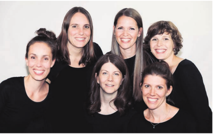 Die Six Chicks versprechen einen amüsanten musikalischen Abend. Bild: zg