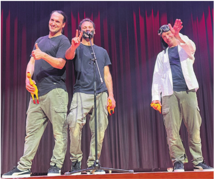 Starbugs Comedy brachten ihr Publikum in Oberlunkhofen zum Lachen. Bild: zg