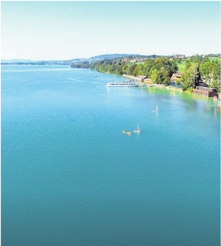 Die Idylle trügt: Der Hallwilersee wird seit 40 Jahren künstlich belüftet, um ihn vor dem Kollaps zu bewahren. Bild: Archiv