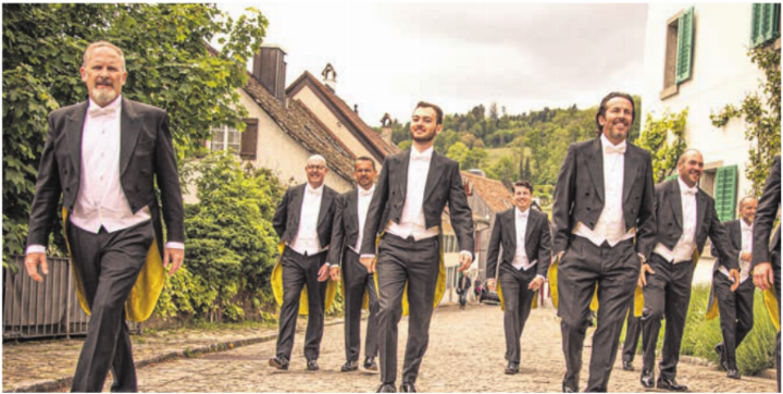 The Singing Pinguins werden für tolle Unterhaltung sorgen.   Bild: zg