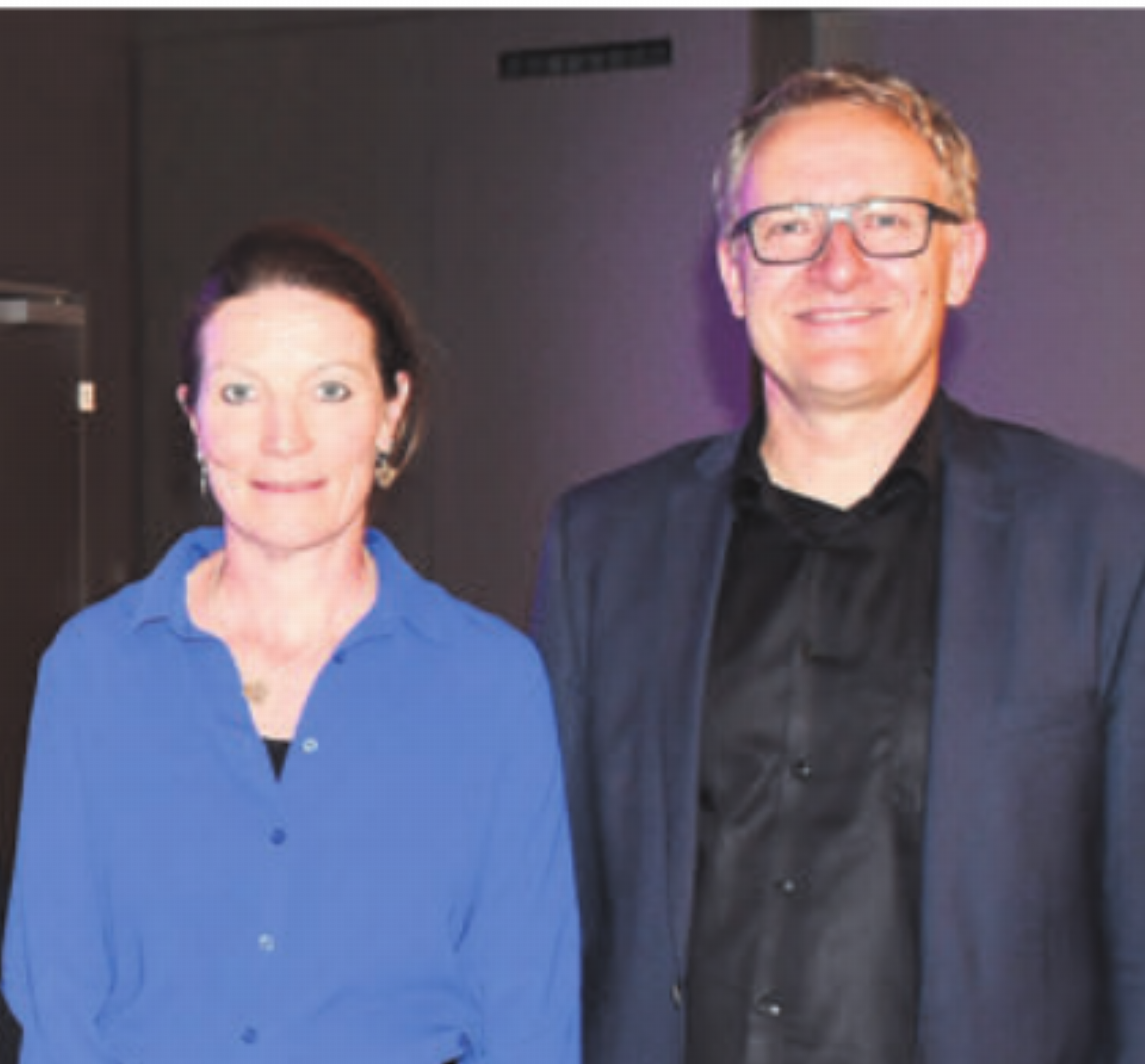 Präsidium und Verantwortung des Kesd übergeben: Arsène Perroud und die neue Präsidentin Natascha Brunold. Bild: dm - Das Bild wird blockiert. – Möglicherweise durch einen aktiven Adblocker.