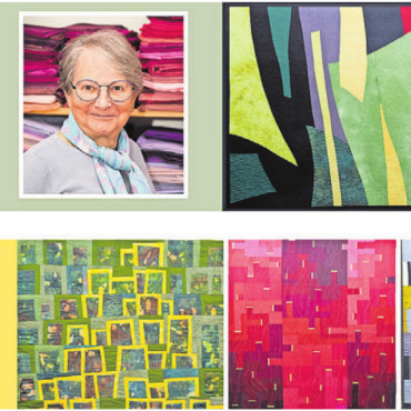 Ausstellung von Quilts - Barbara T. Kämpfer befasst sich seit vielen Jahrzehnten mit Quilts. Bild: zg