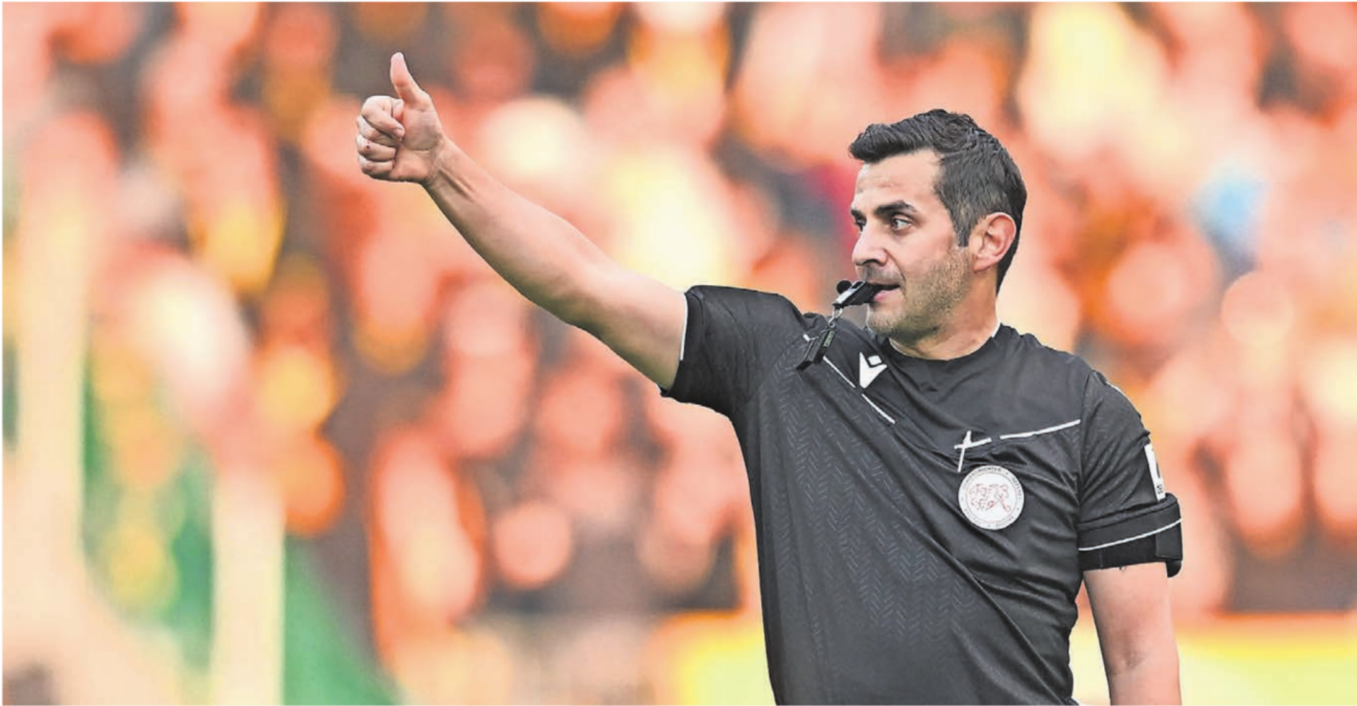 Fedayi San aus Arni wird an der Fussball-WM als Video Assistant Referee (VAR) im Einsatz sein und will «einen guten Job machen». Bild: Freshfocus - Das Bild wird blockiert. – Möglicherweise durch einen aktiven Adblocker.