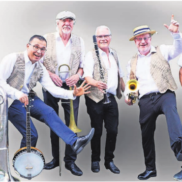 Musikfest mit breitem Stilmix - Die Mississippi Stompers sind im Rüebliland-Kafi. Bild: zg
