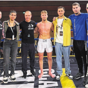 «Ein Meilenstein» - Die Wohler Delegation. Von links: Andi Faggiano, Sanem Oruclar, Rocco Cipriano, Roy Cipriano, Silvio Pace, Fion Jupolli und Sasha Trivato. Es fehlt: Louis Wenk. Bild: zg