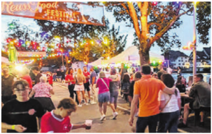 Das Reussfoodfestival steht in den Startlöchern. Bild: Archiv Das Reussfoodfestival steht in den Startlöchern. Bild: Archiv