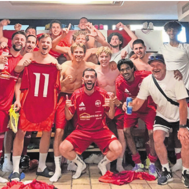 «Etwas Einmaliges» - In der Rückrunde war dieser FC Bremgarten unschlagbar. Bild: zg