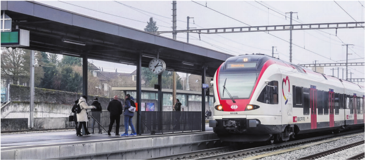 Die Jungfreisinnigen fordern einen Fernverkehrshalt für das Freiamt. Bild: zg