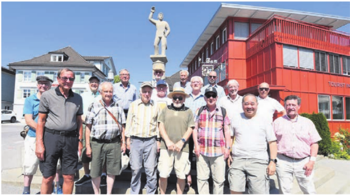 Wer Appenzell besucht, kommt am Eid schwörenden Landsmann und Miteidgenossen als Fotosujet nicht vorbei. Bild: zg