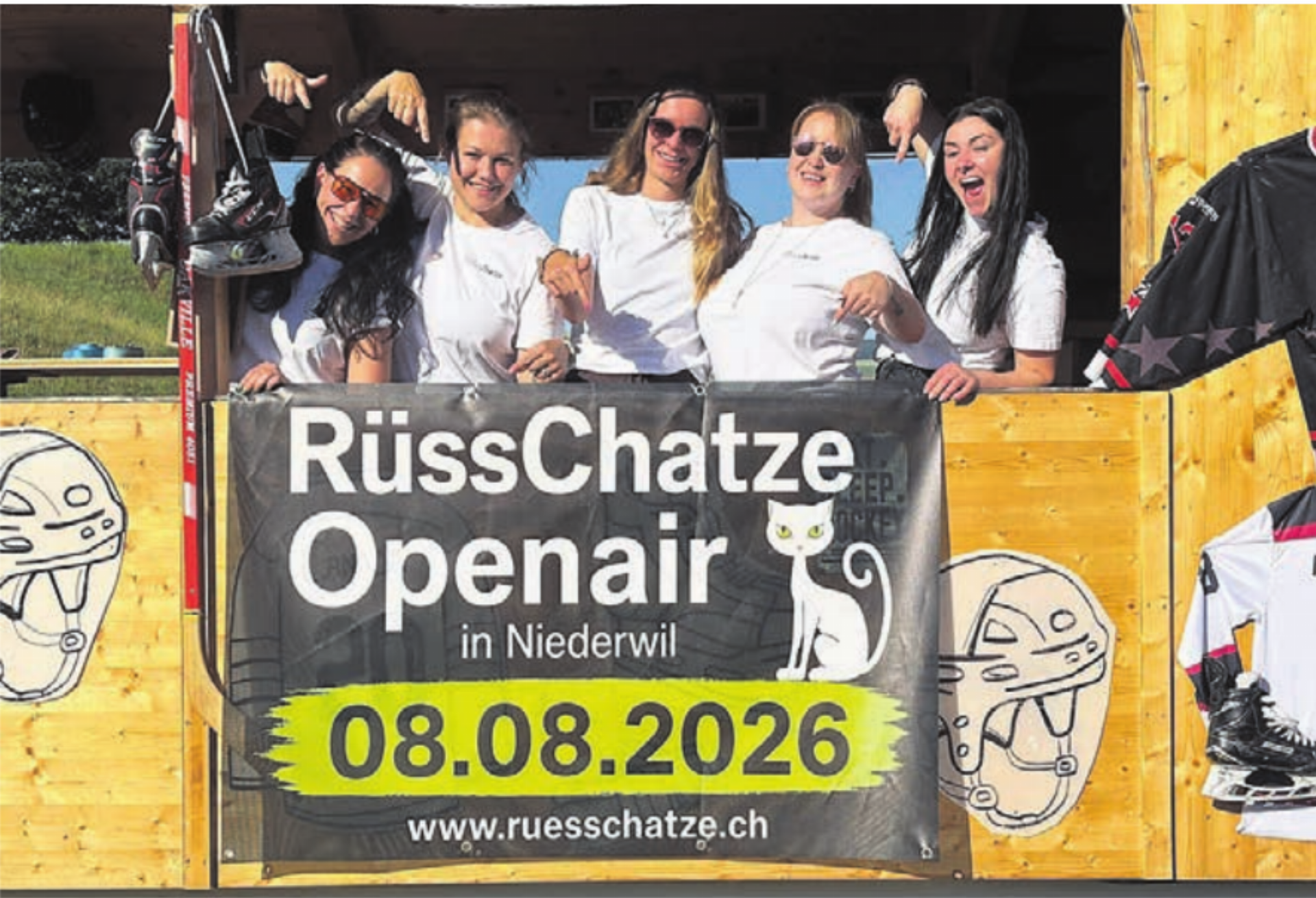 Das OK unternimmt alles, damit sich die Gäste auch dieses Jahr auf Gauchs Bergli in Niederwil rundum wohlfühlen. Bild: zg - Das Bild wird blockiert. – Möglicherweise durch einen aktiven Adblocker.