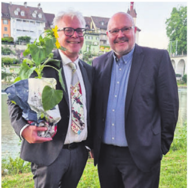 Abschied, Aufbruch, Neubeginn - Guido Brändli (l.) geht in den Ruhestand. Für ihn übernimmt Jörg Sennrich (r.).