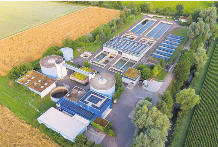 Die Anlage ARA im Blettler ist das Kernstück des Abwasserverbandes Region Wohlen. Sie gewährleistet für acht Gemeinden stabile Verhältnisse und sie soll mit bereits aufgegleisten Projekten weiterentwickelt werden.    Bild: pd