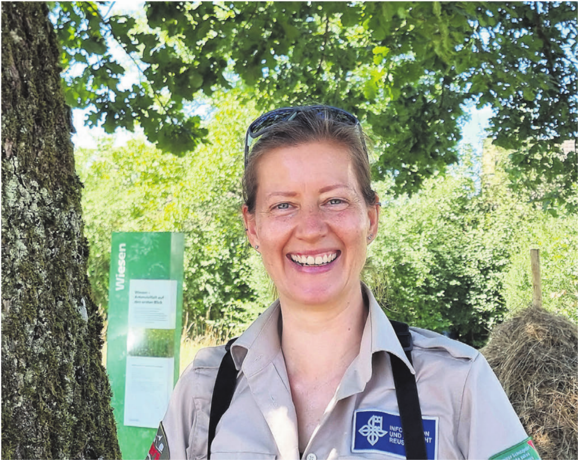 Fabienne Dahinden ist Stellvertreterin des Ranger-Teams bei der Stiftung Reusstal. Sie betreut das Junior-Ranger-Programm. Bild: Verena Anna Wigger - Das Bild wird blockiert. – Möglicherweise durch einen aktiven Adblocker.