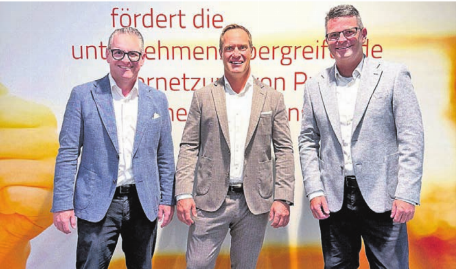 Wollen das Unternehmen gemeinsam zum Erfolg führen (von links): Philippe Ramseier, VR-Präsident Matthias Keller und Patrick Wülser. Bild: zg - Das Bild wird blockiert. – Möglicherweise durch einen aktiven Adblocker.
