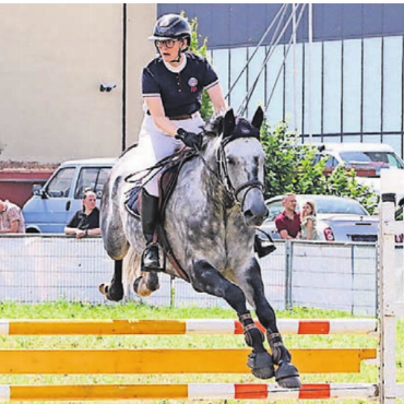 Mit Steckenpferden und Party - Pferdesportfreunde kommen in Wohlen erneut auf ihre Kosten. Bild: Archiv/jl