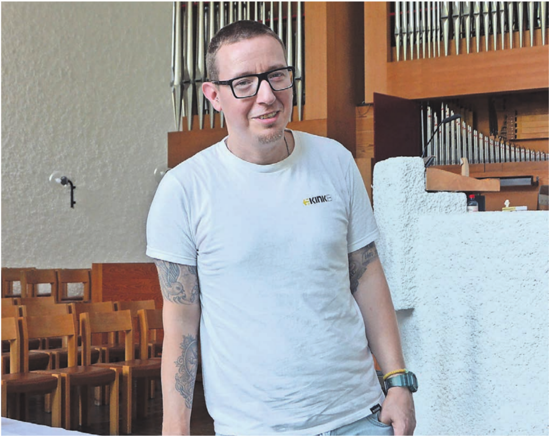 Michael Wiesmann ist überzeugt, dass Tradition und neue Wege gut nebeneinander bestehen können. Bild: Sabrina Salm - Das Bild wird blockiert. – Möglicherweise durch einen aktiven Adblocker.