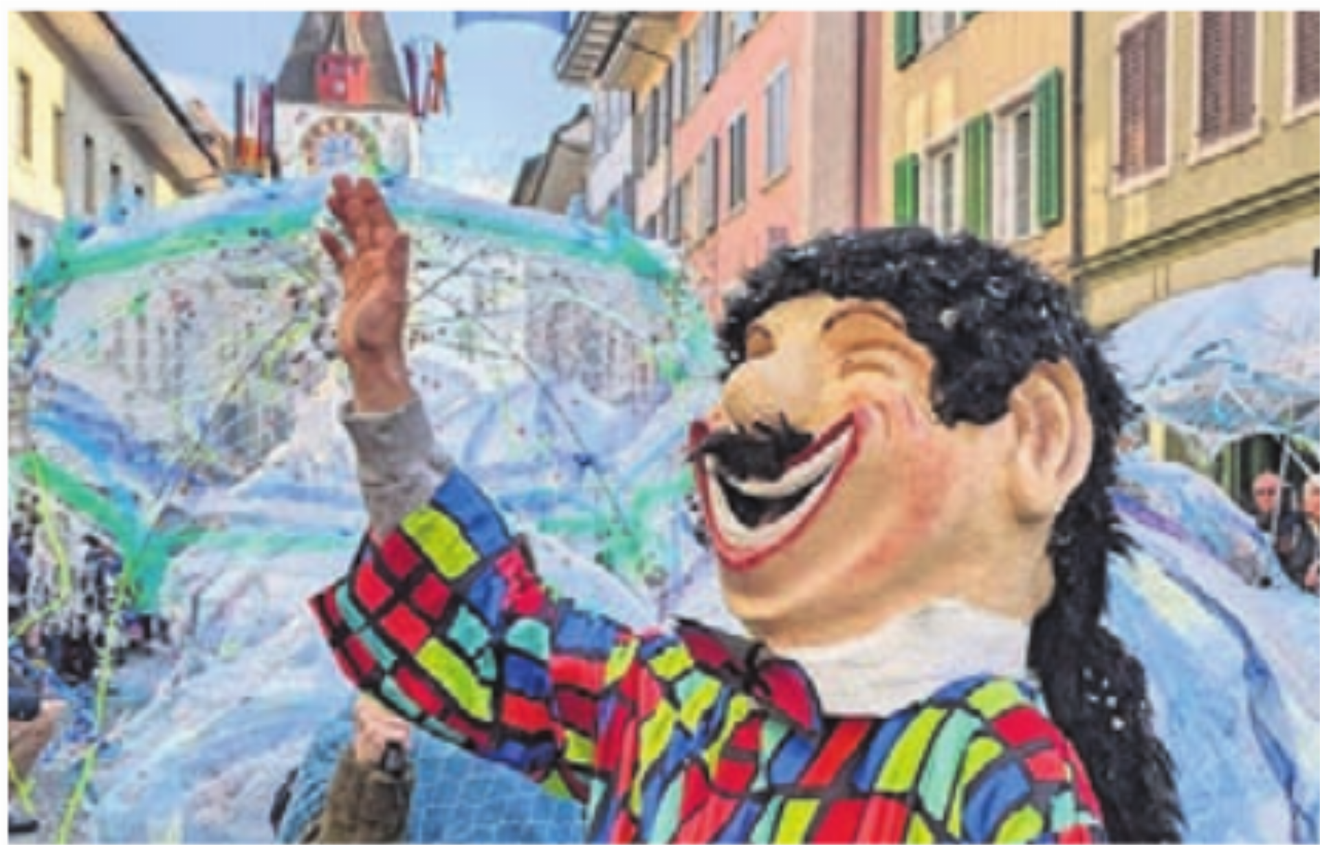 Der grosse Umzug führt 2027 wieder durch die Altstadt. Bild: huy - Das Bild wird blockiert. – Möglicherweise durch einen aktiven Adblocker.